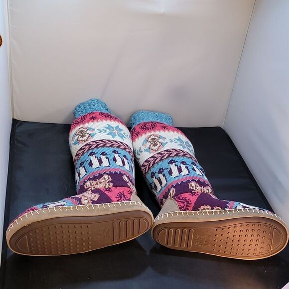BRAND NEW MUK LUKS® WOMEN'S  ANGIE SLIPPERS –MULTI -COLOR - Picture 8 of 15